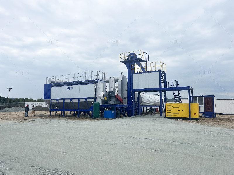 Planta movil de pavimentos asfalticos en ecuador